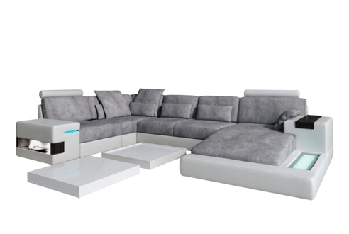 Leather sofa upholstery corner couch set living area leather sofa design couch new