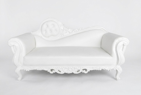 Lounger Throne Chaise Longue Royal Upholstery Chesterfield Velvet Antique Style Armchair