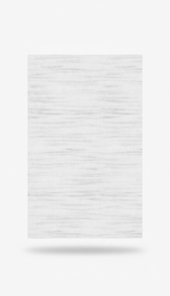 Light grey rug solid color short pile rectangle hallway foyer veranda