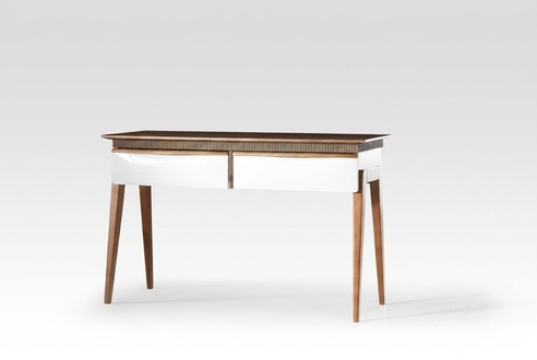 Living room brown console table modern wood table console luxury design
