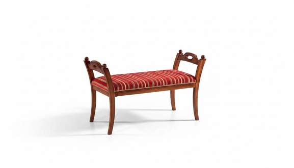 Living room Classic bench Designer bench Luxury seating Footstool