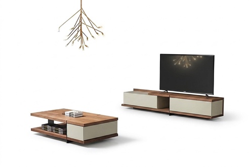 Living Room Complete Set Chest of Drawers Sideboard Cabinet Wall Coffee Table Set RTV
