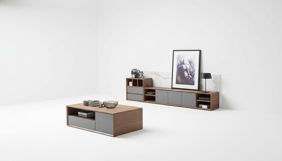 Living Room Complete Set Chest of Drawers Sideboard RTV Cupboard Wall Set Coffee Table