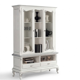 Living Room Cabinet Cabinet Bookshelf Sideboard Classic Furniture Shelves Wood