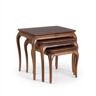 Living room luxury wooden furniture side table coffee table furnishings