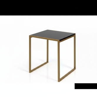 Living room side table furniture style modern material stainless steel