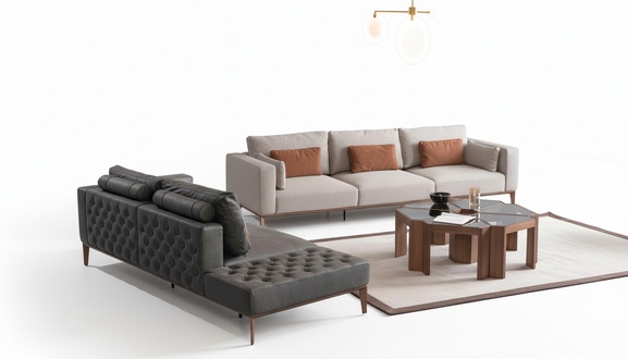 Living Room Sofa Set 4+3 Set Design Sofa Upholstery Modern Luxury