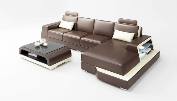 Living area corner sofa corner couch modern design sofa seat sets 2-piece upholstery