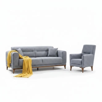 Living landscape couch sofa set sofa seating group lounge upholstered furniture 3+1