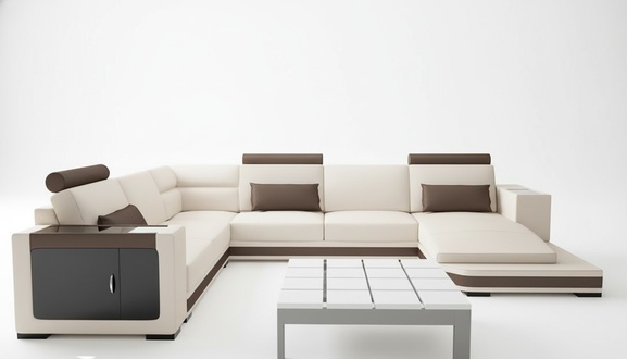 Corner sofa living landscape designer couch sofa set upholstered corner leather sofas new