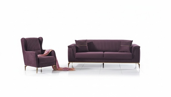 Living room couch sofa set lounge sofa seating group upholstered furniture 3+1