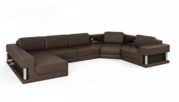 Living Couch Upholstery Corner Sofa New Leather Sofa Designer Sofa U Shape