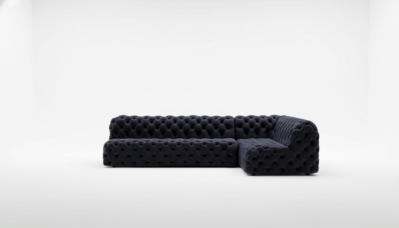 Living Landscape Sofa Corner Design Corner Sofa L-form Modern Sofas Fabric Sofa Couch