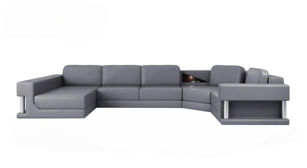 Corner Sofa Living Landscape U Shape Couch Upholstery Corner Leather Sofa Couches Furniture New