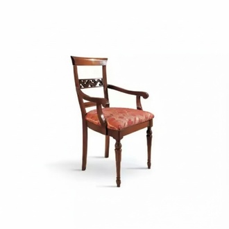 Living Room Chair Design Dining Room Wooden Chairs Upholstered with Armrest New