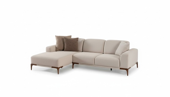 Living Room Corner Sofa L Shape Couch Upholstery Luxury Style Couches Design