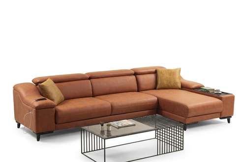 Living Room Corner Sofa Modern L-Shape Sofa Couch Corner Set Upholstered Furniture New