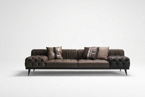 Living Room Couch Upholstered Sofas New Four Seater New Design Sofa 4 Seater Furniture New