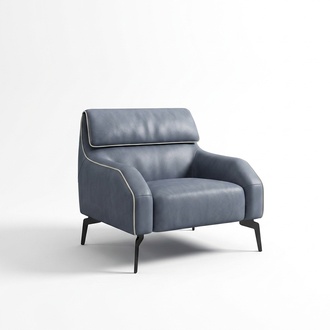 Living room design armchair single seater sofa couch lounge club 1 seater 82 x 88 cm