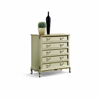 Living Room Italian Luxury Furniture Classic Baroque Style Chest of Drawers Chest of Drawers Wood