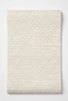Living room rug short pile beige lines solid color plain rugs