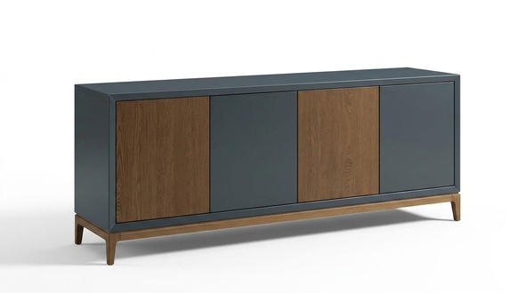 Living room sideboard new color gray chest of drawers modern
