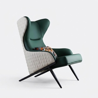 Living Room Single Seater Sofa Couch Lounge Club Hotel Luxury Modern Design Armchair