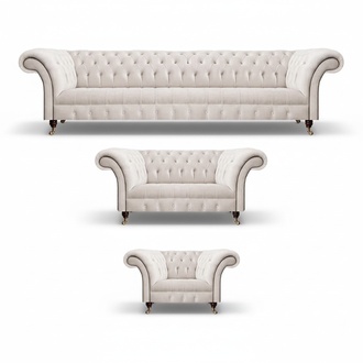 Living room sofa set 3-piece upholstered furniture luxury couch sofas luxury textile furniture