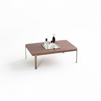 Living room table side table coffee table stainless steel wood gold
