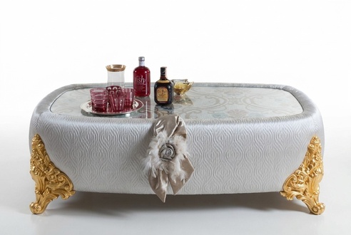 Living room table wood tables side sofa baroque coffee table side table