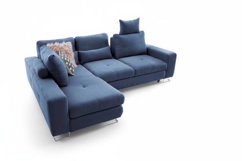Living Room Textile L Shape Sofas Corner Sofa Couch Upholstered Furniture New