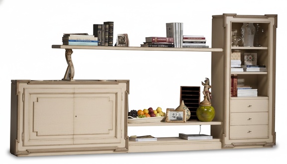 Living room wall shelf TV cabinet wall cabinets shelf wooden furniture living room furniture