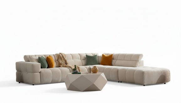 Lounge corner sofa corner couch upholstered corner design sofa couch set living landscape