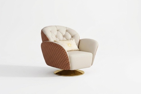 Lounge Luxury Television Club Cushion Seater Armchair Design Couch Sofa Relax Leather