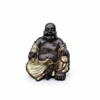Budai with beads chinese traditional figure decorative statue sculpture 40 cm height (B44)