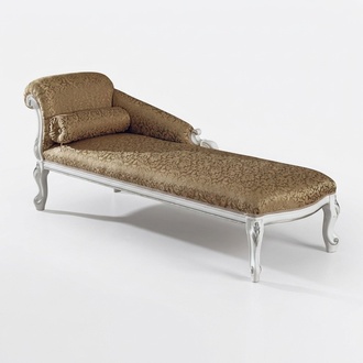 Luxury Chaise Lounge Chaise Lounge Chaise longue Art déco textile Comfort