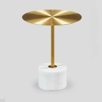 luxury coffee table tables round modern metal gold stylish side table