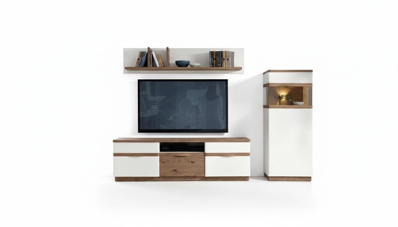Luxurious living room wall complete complete TV lowboard living room display cabinet