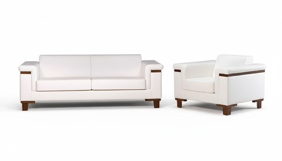 Luxury armchair 1-seater couch upholstered sofa 2-seater luxury textile leather design