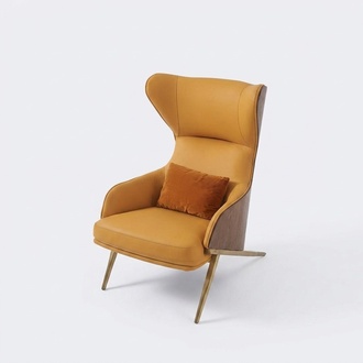 Luxury armchair 74*90cm furniture living room single seater sofa couch lounge club hotel