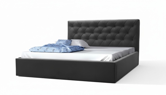 Luxury bed double bed style furniture bedroom hotel beds 180x200 Chesterfield New