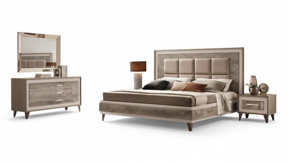 Luxury Bedroom Bed Double Bed Modern Wood Velvet Upholstered Beds New Luxury