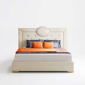 Luxury Bedroom Bed Double Design Upholstery Beds Furniture Sleep Hotel