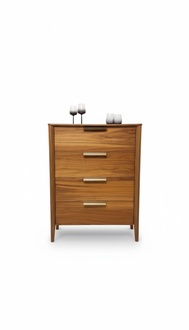 Luxury bedroom chest of drawers with 4 drawers wooden cabinet design furniture wood new