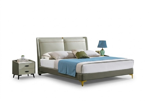 Luxury Bedroom Furniture Design Bed Upholstery Marriage Beds Double Upholstered