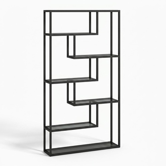 Luxury Bookcase Free-standing Shelf Filing Shelf Office Shelf Divider Wall Walls Cupboard