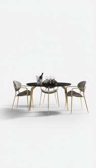 Luxury Chair Dining Chair 1 Seater Armchair Furniture Design Chairs Fabric New
