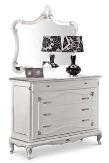 Luxury Chest of Drawers Mirror Group Wooden Console Sideboard Drawers Chests Consoles