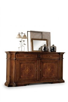 Luxury chest of drawers tall cabinet chests of drawers sideboard cabinets wood brown Italy furniture