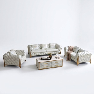 Luxury Chesterfield sofa set 3+2+1 seater furniture couch sofa new